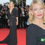 Cate Blanchett på den røde løber i Cannes