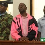 Paul Mackenzie convicted in the dock at a Kenyan court in Mombasa