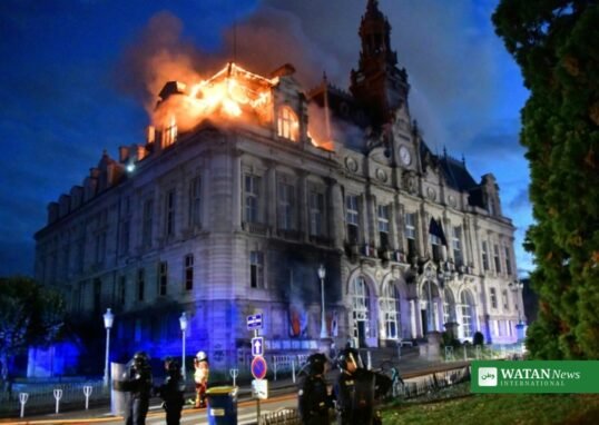 Limoges town hall fire: flames engulf the historic Limoges Town Hall roof on October 17, 2026