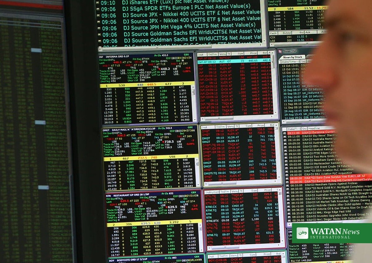 AI stock selloff — trading screens during the selloff