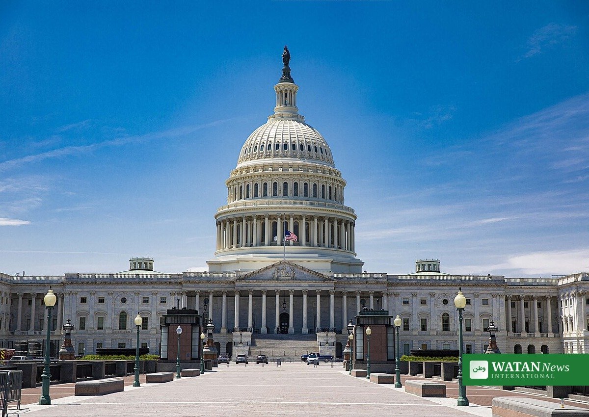 The US Capitol as Trump waives Russia sanctions under the Graham Act