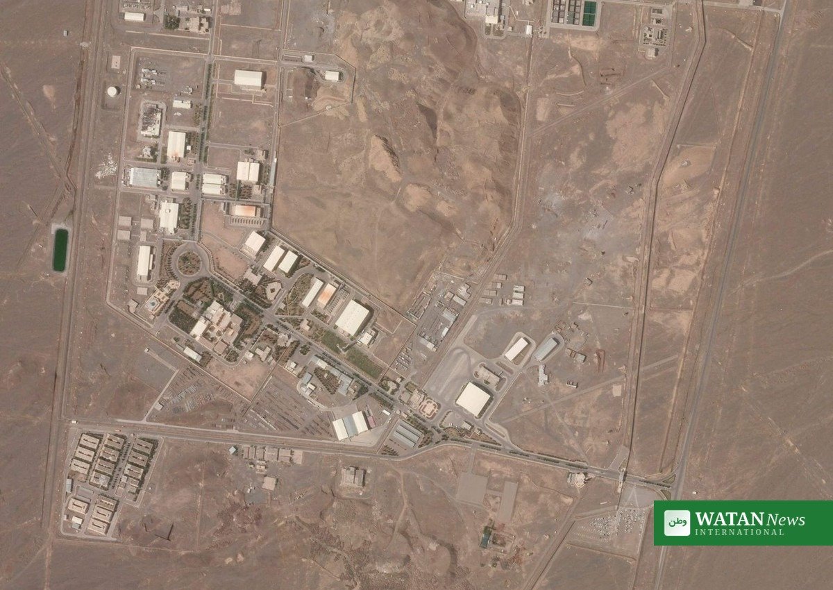 Trump rules out nuclear strike — satellite view of Iran's Natanz nuclear facility