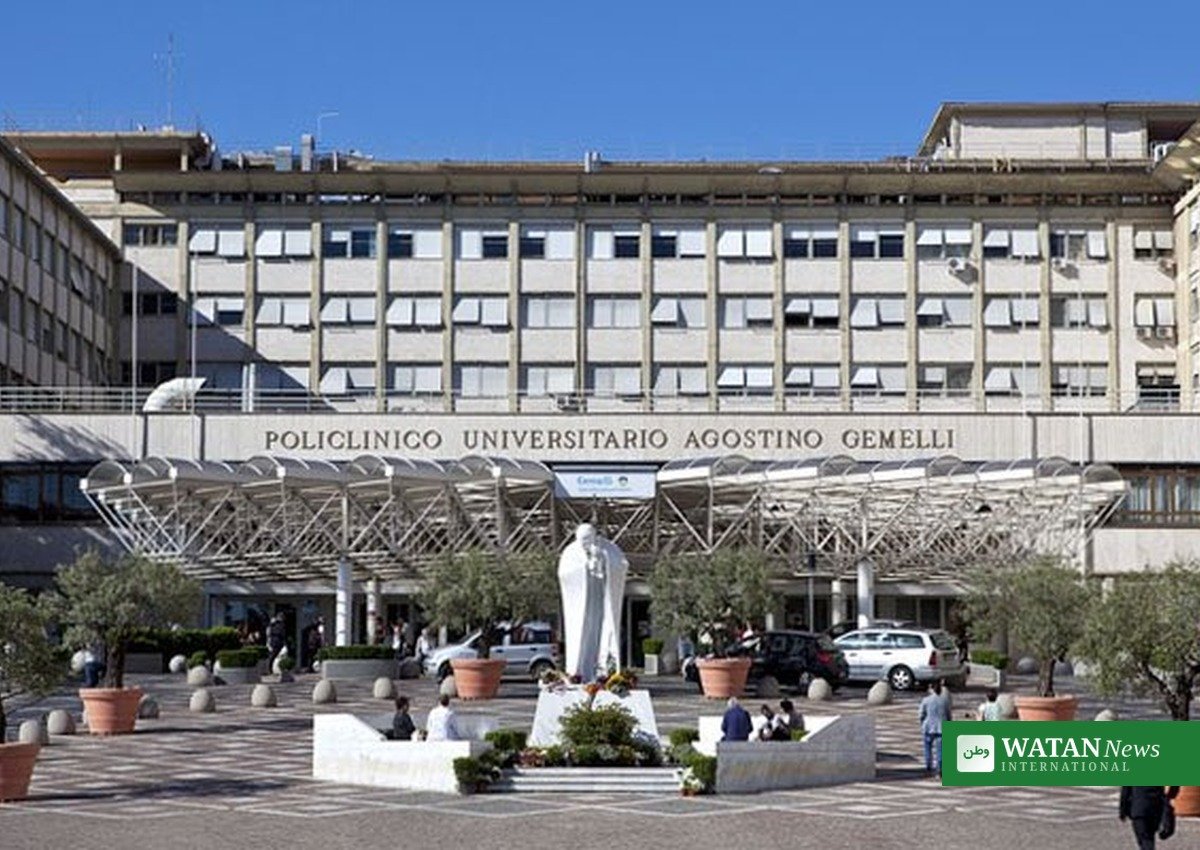 Pope Leo Putin Oleshky appeal — the Agostino Gemelli Polyclinic in Rome, where the pope is recovering after surgery