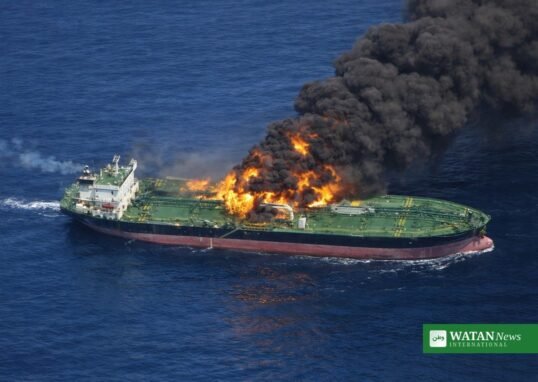 Aframax Rio oil tanker ablaze off Sochi after naval drone attack
