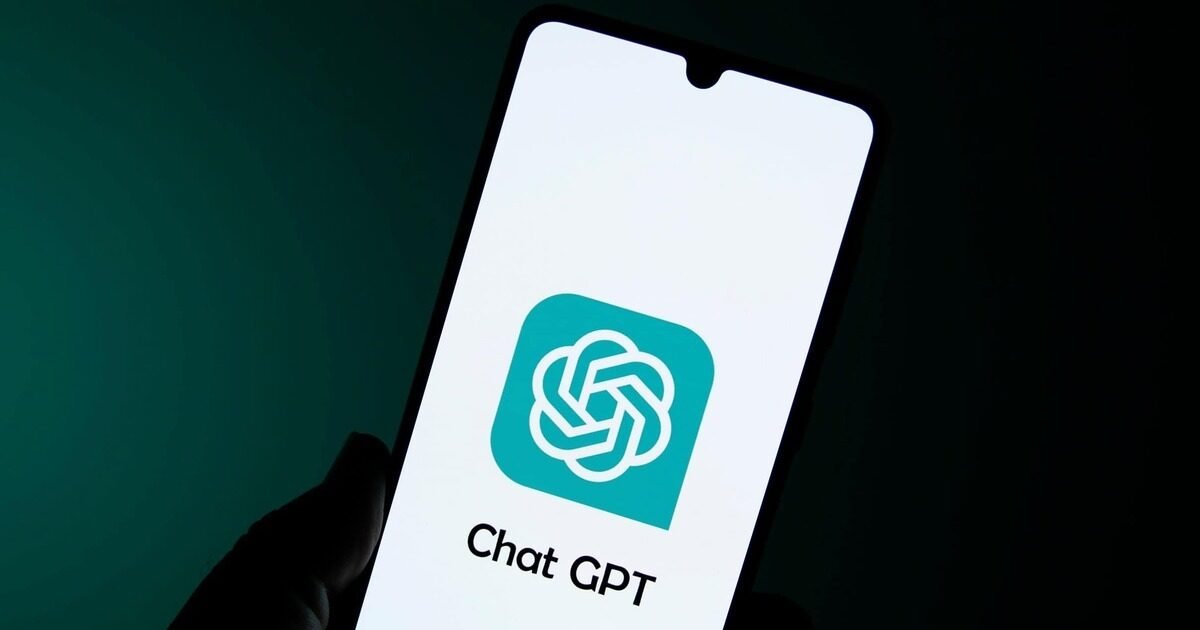 ChatGPT logo displayed on a smartphone screen — eight states sue OpenAI over alleged harms to children