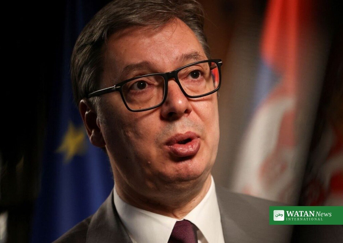 Aleksandar Vučić, Serbia's leader, who conceded defeat in the parliamentary election