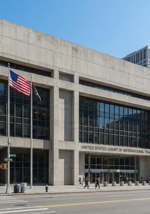 US Court of International Trade building in New York, where the Canada tariffs lawsuit was filed