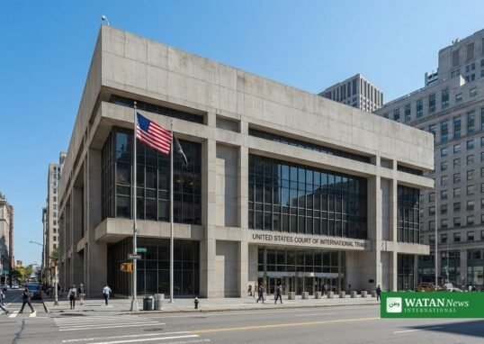 US Court of International Trade building in New York, where the Canada tariffs lawsuit was filed