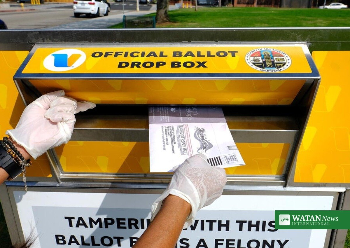 California mail ballots official ballot drop box Los Angeles