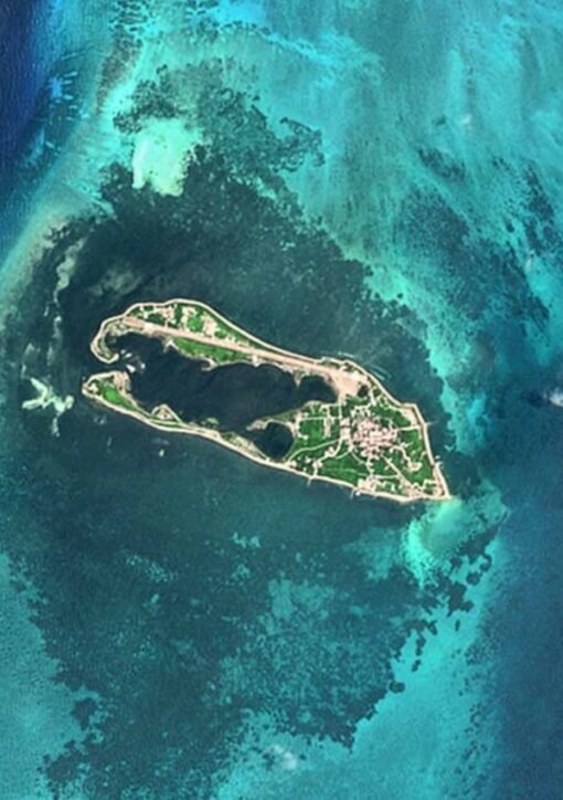 Pratas atoll China coast guard patrols around the Taiwan-controlled atoll