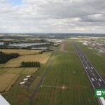 RAF Fairford runway aerial view