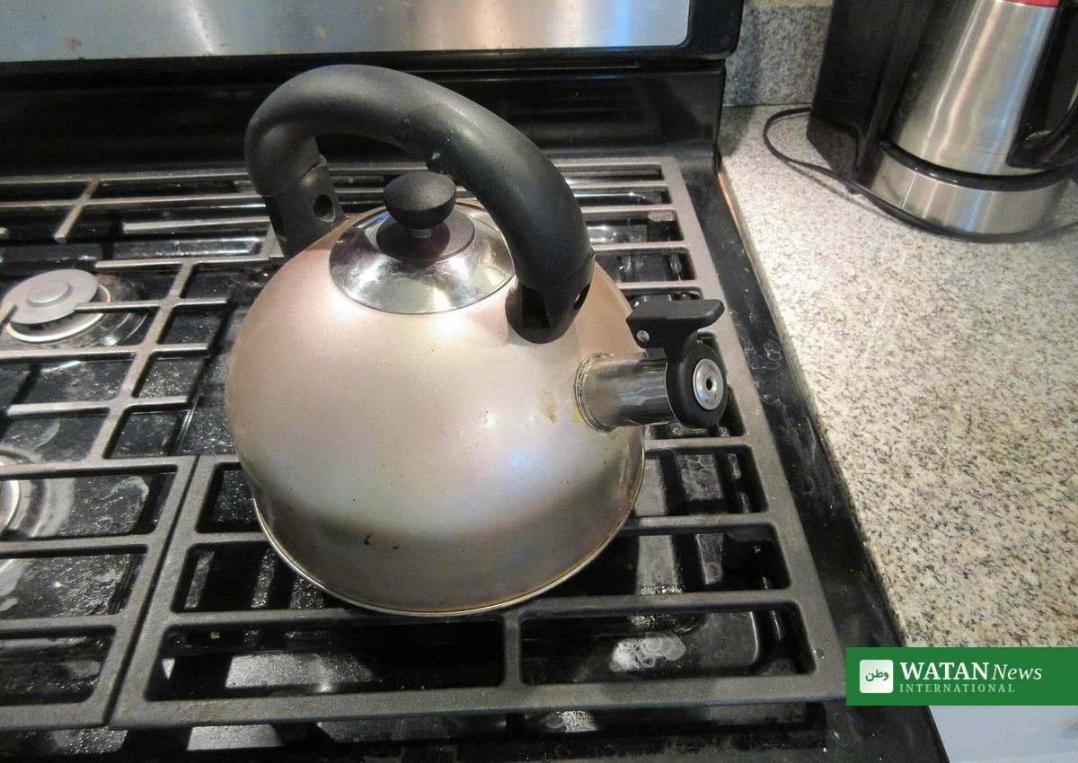 En fransk pressekande til kaffe