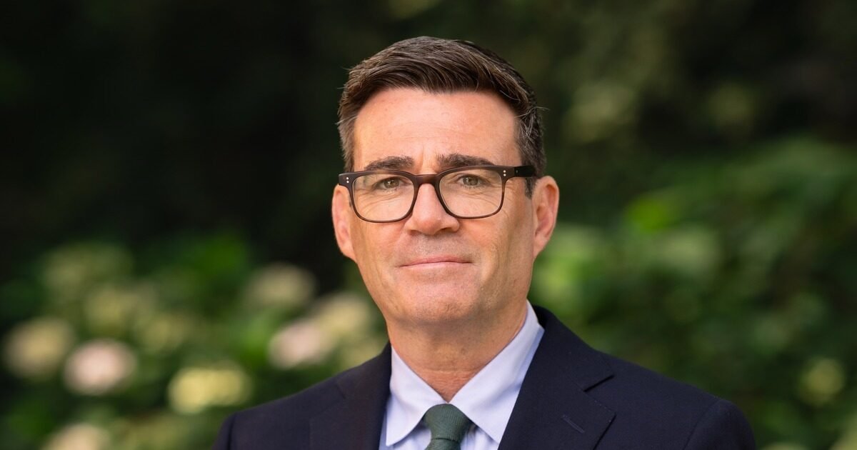 British Prime Minister Andy Burnham official portrait