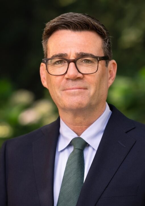 British Prime Minister Andy Burnham official portrait
