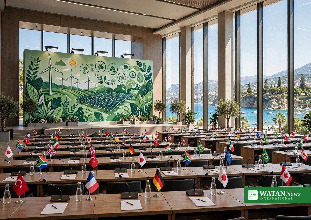 COP31 Action Agenda: delegates' hall prepared for the climate summit in Antalya, Türkiye