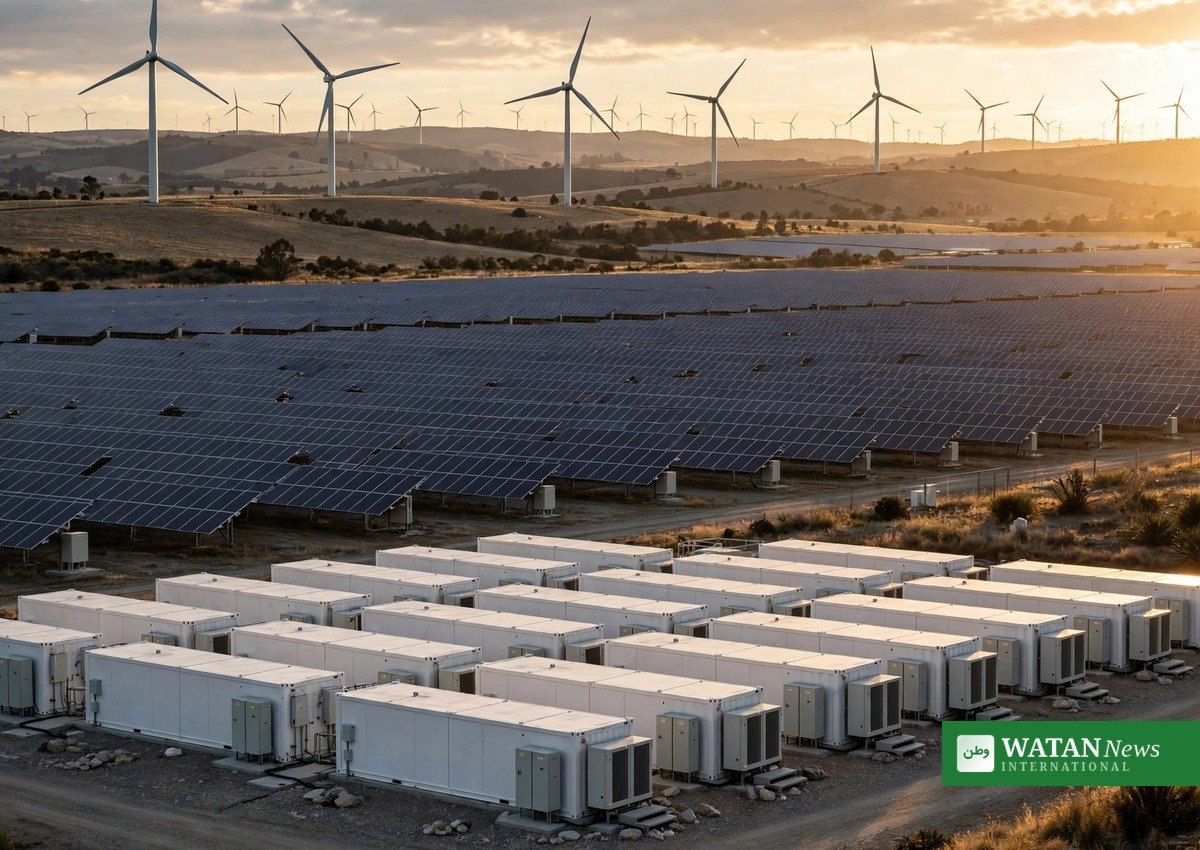 NextEra renewables backlog: solar farm, wind turbines and battery storage units