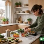 گھریلو خوراک کا ضیاع: خاندان تازہ خوراک دوبارہ قابل استعمال ڈبوں میں محفوظ کر رہا ہے