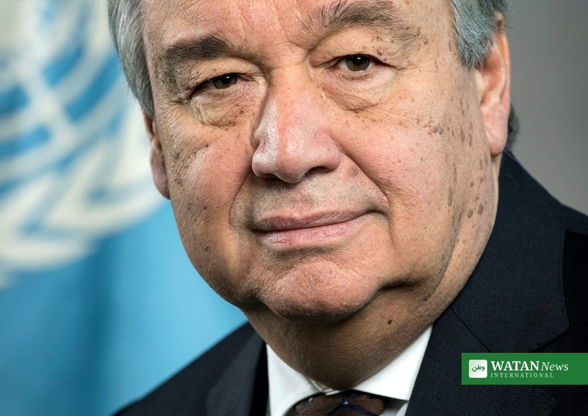 Portræt af FN-generalsekretær António Guterres forud for hans Pakistan-besøg i oktober 2026