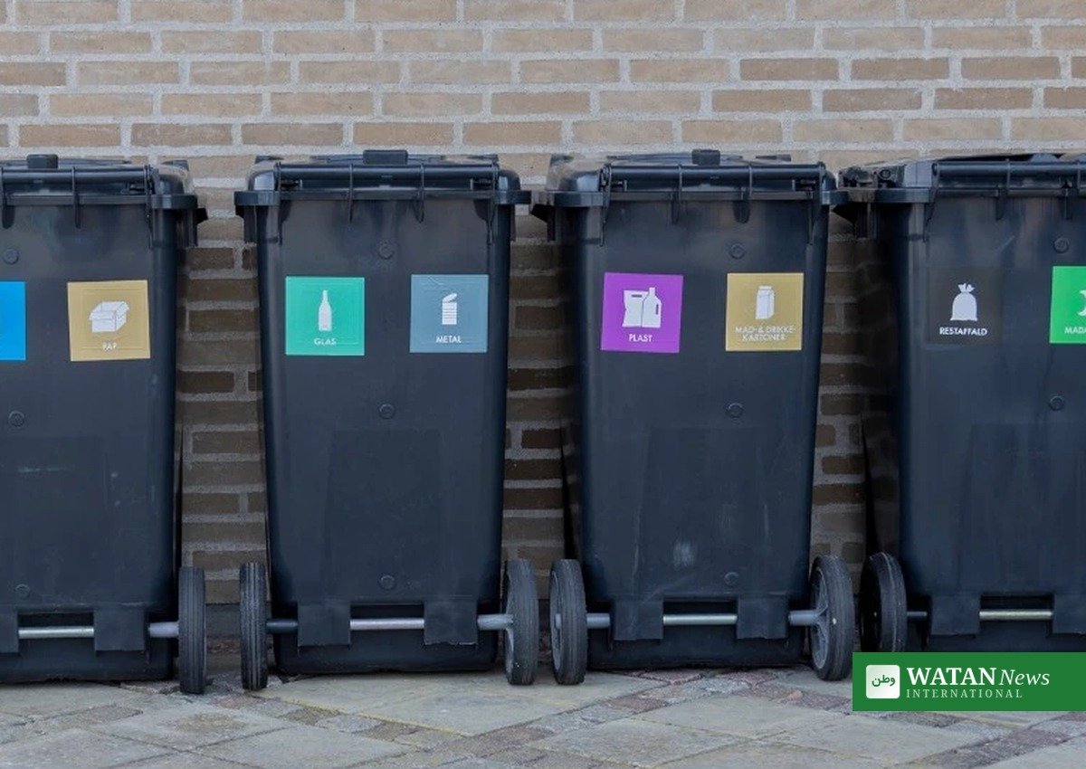 Danske affaldsspande til sortering af emballageaffald i husholdninger - producentansvar emballage
