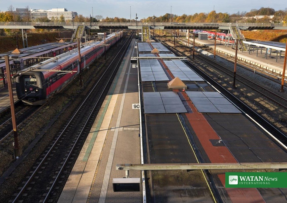 DSB's solceller på togstationer – 1.350 nye solpaneler på ni togstationer
