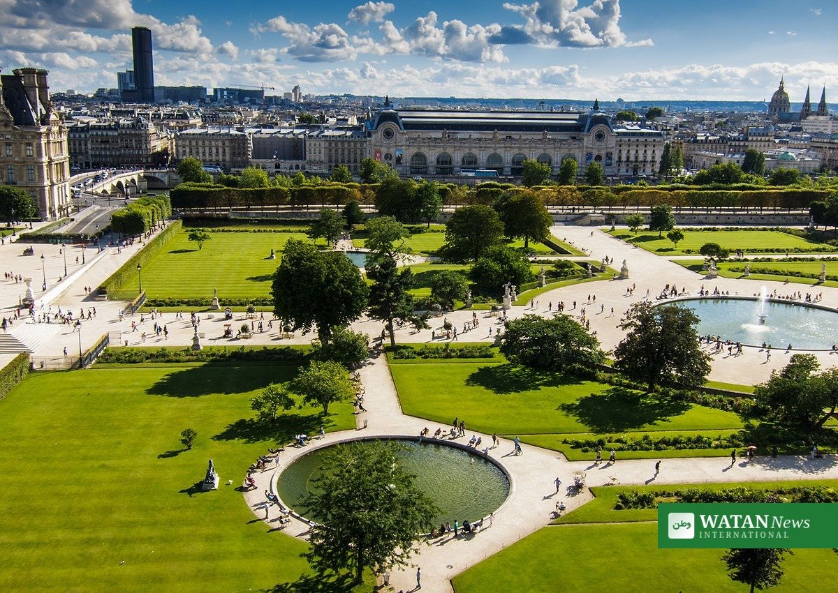 Tuileries-haven i Paris under Paris Fashion Week, hvor den nye JILL-messe finder sted