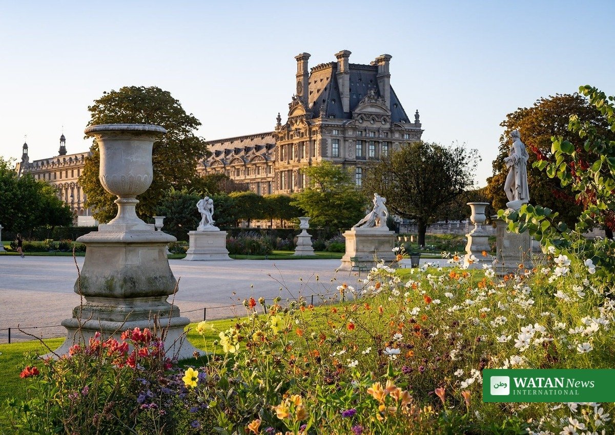 Tuileries-haven i Paris under Paris Fashion Week, hvor JILL-messen finder sted
