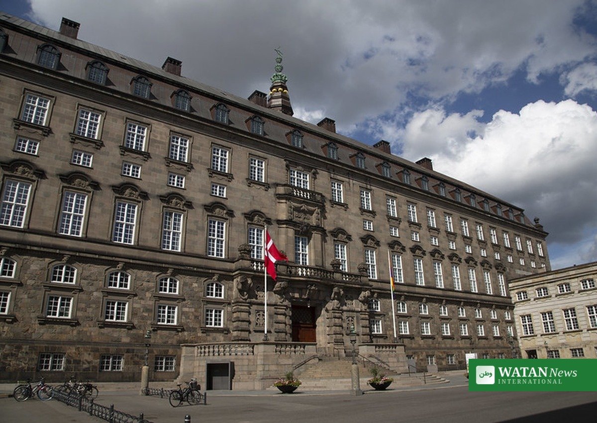 The Folketing at Christiansborg Palace, which will vote on Denmark's resubmitted citizenship bill