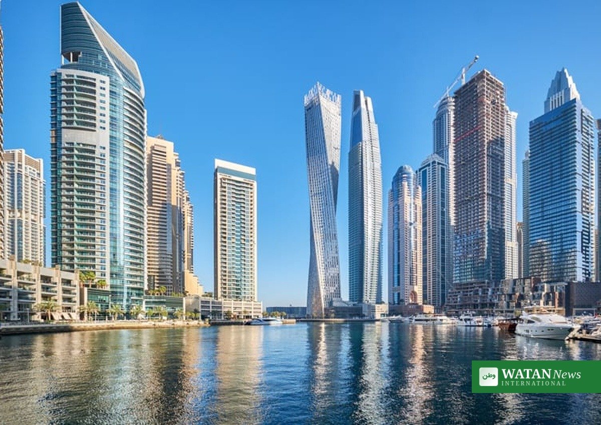 Business Bay towers and skyscrapers in Dubai, one of the busiest areas in the Dubai property market 2026