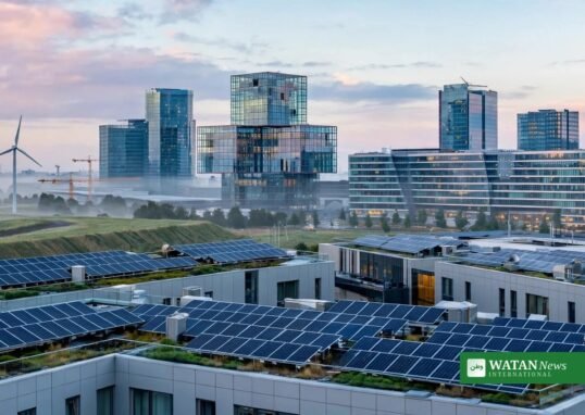 Energy and Climate Summit 2026 – Bruxelles' skyline med vindmøller og solceller