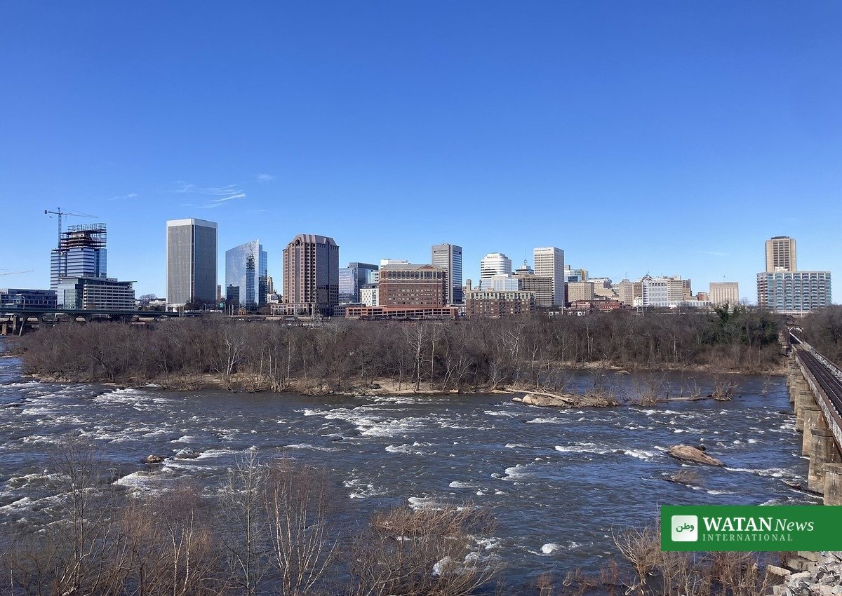 Genworth Financial CEO Jerome Upton Richmond Virginia skyline