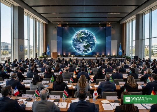 COP31 trust: delegates at UN climate summit plenary hall in New York