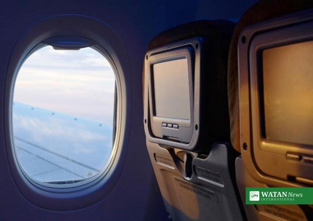 Airplane cabin window view — IATA's August 2026 air passenger demand report