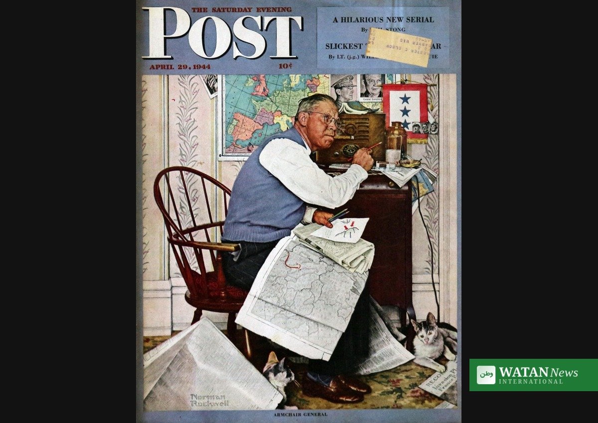 Norman Rockwell Saturday Evening Post cover — Saturday Evening Post ends print after 205 years