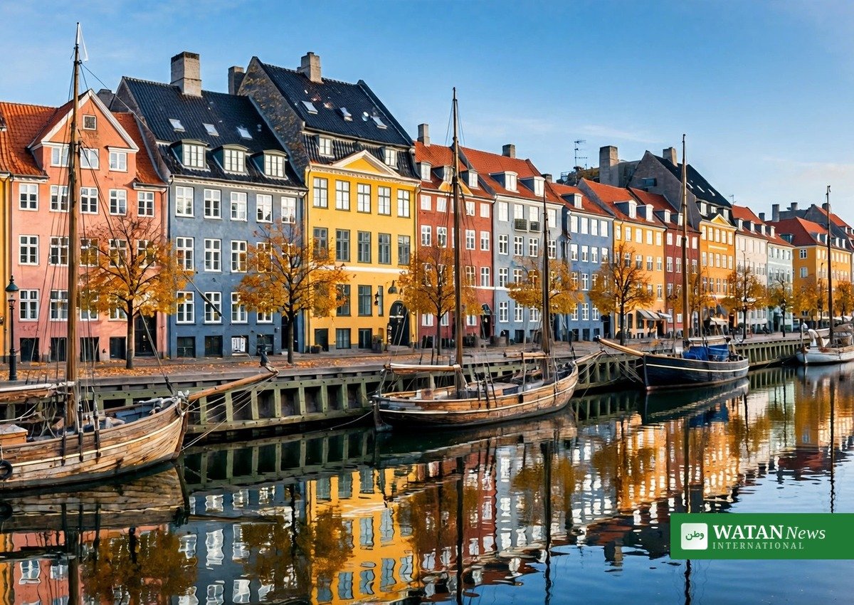 Copenhagen autumn — Nyhavn waterfront