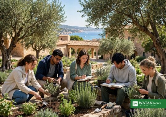 Euromed climate education survey – Mediterranean university students learning outdoors