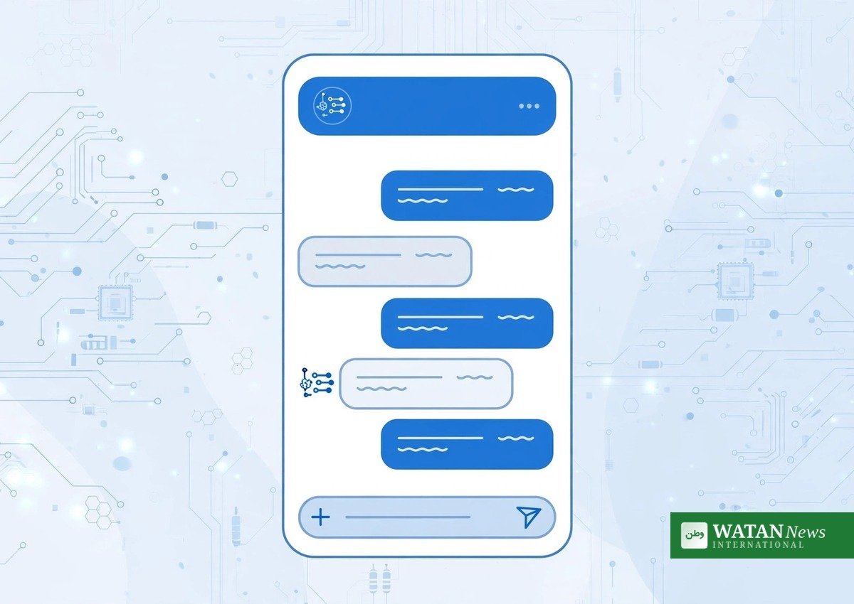 Meta Muse deling – illustration af AI-chat på en smartphone