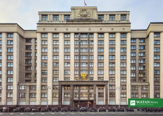 Rusland parlamentsvalg – Statsdumaens bygning i Moskva