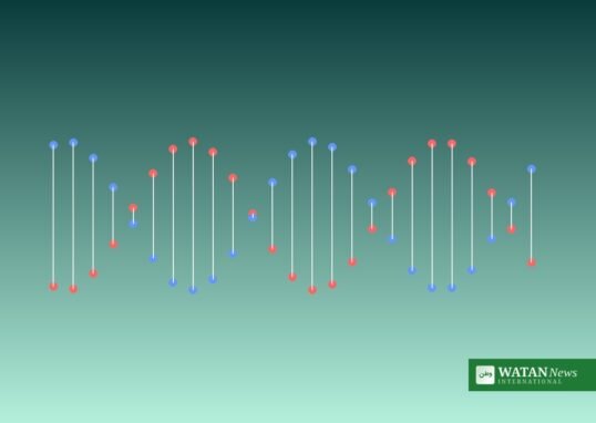 Genetic risk common diseases DNA helix illustration