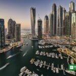 Dubai Marina skyline world tourism destinations