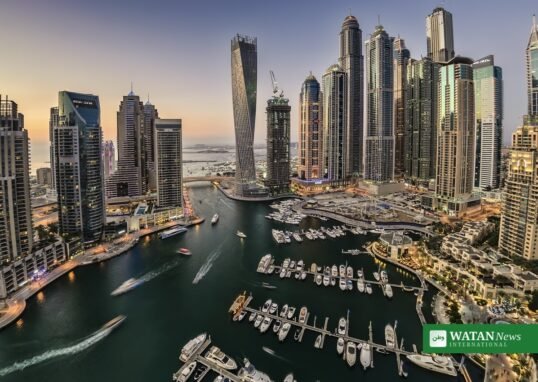 Dubai Marina skyline world tourism destinations