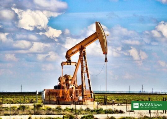 Oil pumpjack in a field Chord Energy Michael Lou CEO