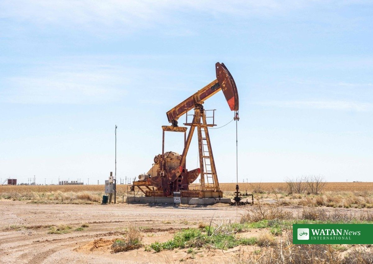 Oil pumpjacks at sunset Chord Energy Michael Lou CEO