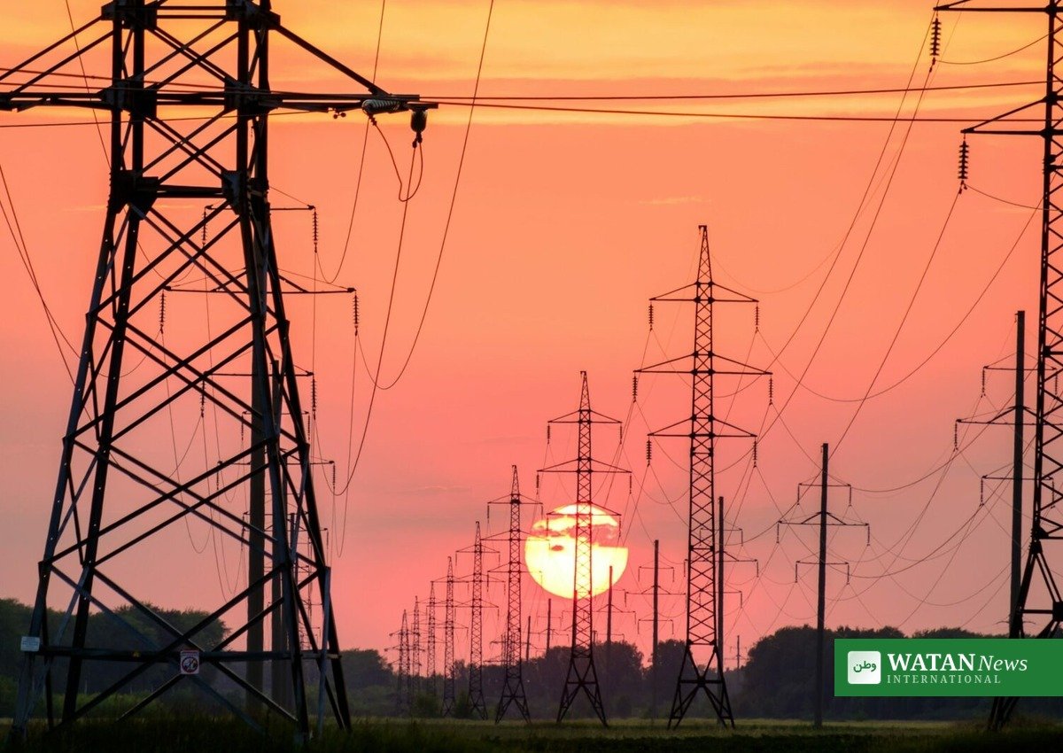 Trump energy ceasefire Ukraine — power transmission lines at sunset, the energy infrastructure at the center of the Russia-Ukraine truce debate