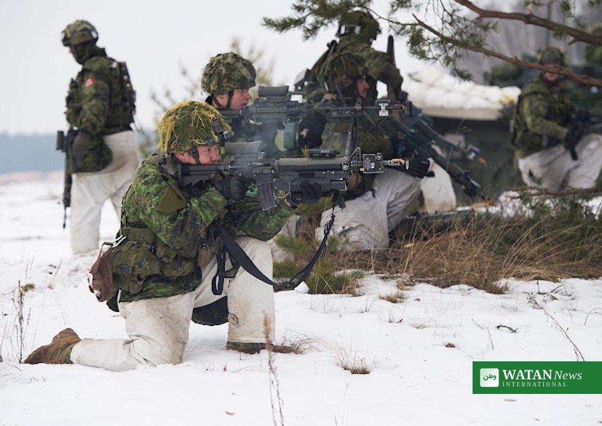 Canadian soldiers training - the victims of the Canadian military base fire were preparing for a Latvia deployment