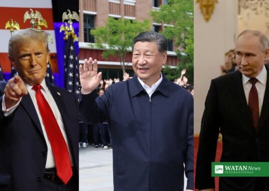 Trump Putin Xi trilateral Ukraine summit leaders composite photo