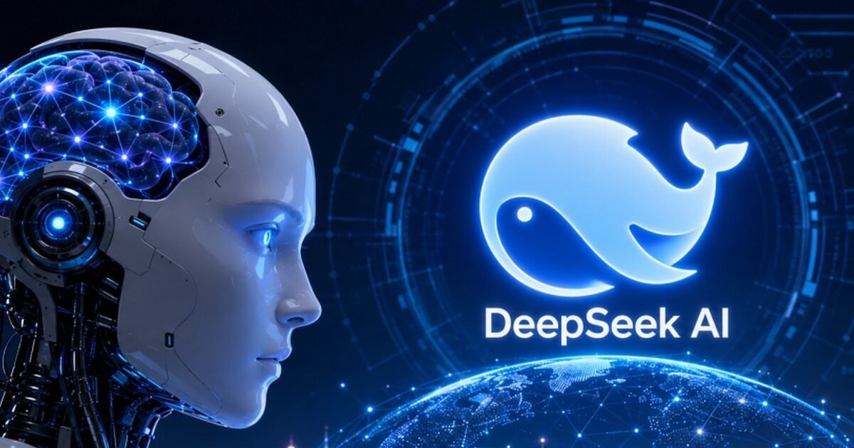 DeepSeek AI logo as the DeepSeek government ban takes effect