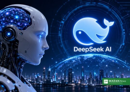 DeepSeek AI logo as the DeepSeek government ban takes effect
