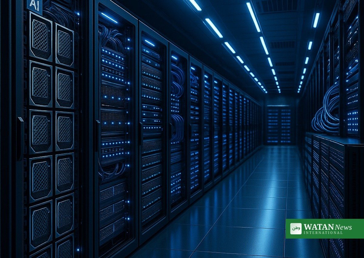 AI server room illustrating the data security concerns behind the DeepSeek government ban