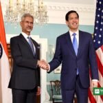 Marco Rubio and S. Jaishankar handshake as the US India trade deal nears finalisation