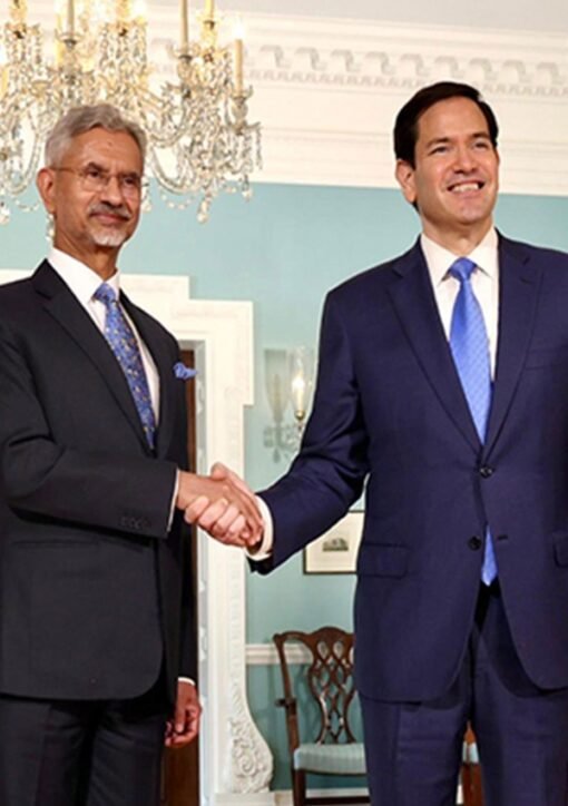 Marco Rubio and S. Jaishankar handshake as the US India trade deal nears finalisation